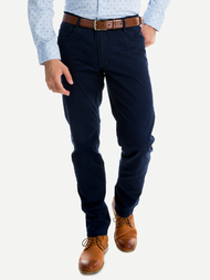 Granatowe spodnie męskie